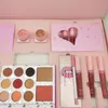 Kerstcadeau Make -up set oogschaduw Highlighter Lipgloss Eyeshadow Palette Borstel Cosmetica