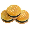 Tobak Spice Grinder Cookie Biscuit Hamburger Novelty 3 Lager Metall Zinc Alloy Metal Shark Teeth Burger Crusher Muller