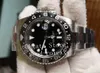Orologi da uomo automatici Cal 3186 orologio V12 versione 904L acciaio lunetta in ceramica Sport 116710 Blnr Eta orologi da polso da uomo309D