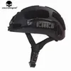 ABS KID Tactische helm voor lichtgewicht kindhelementen Airsoft Protective Hunting Accessories Bk/DE
