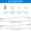 미국 + 8 피트 LED LED 튜브 조명, T8 통합 LED 형광 튜브 램프, V 모양 튜브 85-265V