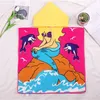 21 Styles Mermaid Bathrobe Kids Robes Cartoon Animal Shark Nightgown Children Thandels Hooded Bathrobes 60120cm C356475921