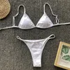 2020 Neon perizoma bikini string micro top triangolo push up costume da bagno femminile costume da bagno taglio alto costumi da bagno sexy donna bagnanti nuovo