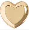 Wyposażenie domu biżuteria serwująca płyta w kształcie serca ornamenty metalowe ciasteczka biuro kolorowy złoty wystrój instagram 90x8.5cm