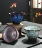Xícara de chá de troca de forno de cerâmica anti escaldante tigela de chá pequena tamanho grande 120ML China casa criativa xícara de cerâmica