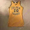 Baskettröjor Kalifornien Golden Bears baskettröja NCAA College Brown Jason Kidd Bradley Austin South Anticevich Abdur-Rahim Johnson Anderson Crabbe