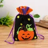Halloween Tillbehör Pumpkin Shopping Bags Festival Gift Candy Väskor Barnleksaker Bästa gåvor för barn Party Decoration