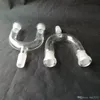Accessoires de bongs en forme de U transparents, pipes à fumer en verre mini-pipes à main multicolores colorées meilleure pipe en verre cuillère