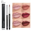 Pudaier À Prova D 'Água Velvet Lip Lápis Fácil de Vestir Longuem Lábio Contorno Red Rosa Matte Lipliner Lápis Ferramentas de Maquiagem