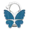 Gancio di borse per borse farfalla glossy tavolo pieghevole a farfalla lucida per borsa borsetta