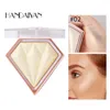 Handaiyan Face Diamond Crystal Pressed Powder Compact Brightening Powder Shimmer Complesion Bronzers Highlighters 5 C5290413