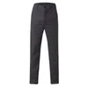Modne męskie garnitur biznesowe Solidne szczupłe spodnie rozszerzalne Plon Front Pant Classic proste spodnie Wysoka jakość 8.29