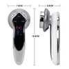 Uso en el hogar 6 en 1 ultrasónico EMS fotón rf cavitación adelgazante masajeador máquina de belleza LED levantamiento facial de mano DHL Envío Gratis