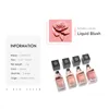 rosa blush líquido brilhante blushes 4 cor natural longlasting fácil de usar o hidratante de facilidade de contorno de contorno de contorno1711205