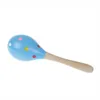 11CM Baby Toy Kids Wooden Rattle Maracas Cabasa Music Instrument Sand Hammer Orff Instrument Infant toys