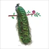 Peacock Tree Branch Art Wall Sticker For Home Decoration Removable Decal