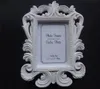 New Arrival Wedding favor Picture frame Personality Baroque photo frame place card holder in white box