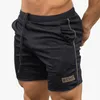 الرجال السراويل الجيب عارضة السراويل الرجال زائد الحجم الرباط مرونة الخصر gasp الشاطئ boardshorts