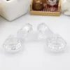 5ml 5g Diamant Shape Cream Box Acrylic Bottle Diamond Cream Nail Glitter Pots Makeup Packing Cream Jars Kosmetisk Förpackning LX8933