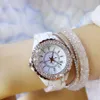 Kobiety zegarki 2018 Najlepsze marka luksusowe ceramiczne kobiety039s Watch Fashion Quartz Womiet Wrist Watch Diamond White Femalewatch 209076422