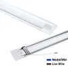 lumières LED V-Shaped cooler door tubes strip lamp double sides lights 85-265V solar outdoor lighting stock In US