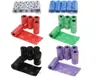 Pet Waste Bags Dog Poop Bags Earth-Friendly Leak-Proof Rainbow Color+Free Bone Dispenser and 1 dozen=12 rolls.15pcs/roll