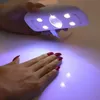 Vendita calda 6W Lampada lampada Lampada per unghie mini mouse forma usb lampada UV portatile curante manicure nail art strumenti JLRS 2018