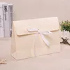 28x9x21cm 6 färger stort kuvert Presentförpackning Pappersficka Kerchief Handkerchief Silk Scarf Packing Boxes LX1988