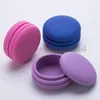 Macaron Couleur en silicone coloré 20 ml de stockage de stockage de cire de cire