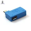 300 adet / grup Mikro USB 2.0 OTG Ana Bilgisayar Adaptörü ile USB Güç Cep Telefonu Tablet Samsung Galaxy S3 I9300 S4 I9500 Için Note2 N7100 Note3