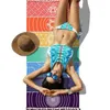 Nieuwe Rainbow Stripes Sjaal Bohemen Muur Opknoping India Mandala Deken 7 Chakra Gekleurde Tapijt Summer Boho Beach Handdoek Yoga Mat1