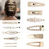 Nieuwe Modieuze Vrouwelijke Parel Haarspeld Haarklem Snap Haar Barrette Stick Haarspeld Haarstyling Accessoires voor Vrouwen Meisjes