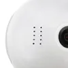 1080P Wifi Bulb Remote Cam Telecamera IP wireless Telecamera panoramica a infrarossi a 360 gradi