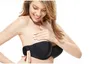 DHL gratis nieuwe hete strapless ondergoed verzameld geen trace dikke siliconen borst patch uit een stuk ademend onzichtbare beha