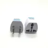 Universal Au US UK till EU AC Power Plug Travel Adapter Outlet Converter Socket för resenär eller hemanvändning Socket XBJK20063777665
