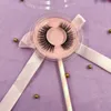 Whole 3d lollipop lashes faux mink eyelashes cheap custom logo stickers for lash box FDshine6815790