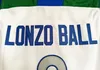 NCAA Chino Hills Huskies High School Lamelo #1 Ball Jersey Home White Cucite Lonzo #2 Ball Basketball Maglie da basket Mescola Mix Order