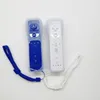 En stock Contrôleur Nunchuck à distance Game Motion Plus Contrôleurs Nunchuk de jeu sans fil pour console Wii avec étui en silicone Str8756848