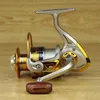 Nieuwe snelheidsverhouding 5.2: 1 Metalen spinnen Vissen Reel EF1000-6000 Spinning Reels Ocean Sea Boat Ice Fishing Tackle Aluminium Vissen 12 Ball K906