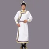 Heren National Dance Stage Draag Mongoolse Kostuums Mannelijke Traditionele Robe Festival Party Gown Oriental Performance Jurk Grasland Kleding