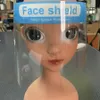 الأطفال الأطفال السلامة faceshield شفافة كامل الوجه غطاء فيلم واقية أداة مكافحة الضباب الوجه درع مصمم أقنعة أدوات RRA3045