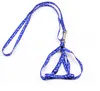 Nouveau 1.0*120cm chien harnais laisses Nylon imprimé réglable PetDog collier chiot chat animaux accessoires collier pour animaux de compagnie corde cravate