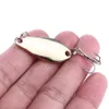 Hengjia Łyżka Łyżka Przynęty 50 sztuk New Arrival 3.5cm 3.7g 8 # Haczyki Spinner Hard Bait / łyżki / Metal Fishing Lure Fly Fishing (SP017)