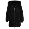 Winter Männlichen Pelzmantel Herren Pelz Mäntel Mit Kapuze Parka Übergroßen Männer Mantel Warme Faux Jacke Männer Outwear Strickjacke