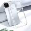 Funda de teléfono transparente para iPhone 11 Pro Max XS X SE Funda transparente de TPU Samsung Galaxy S20 Plus Ultra