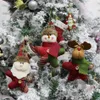 HOT Feliz Natal Enfeites de Natal presente Boneca Pendure decorações Papai Noel Boneco de Toy árvore para casa