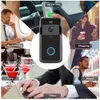 Trådlös WiFi Video Doorbell Smartphone fjärrkamera 2-vägs ljud Hem Säkerhet Rainproof