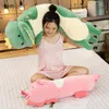 1pc 70120CM Giant Cartoon Animal Dinosaur Unicorn Cat Psh Toys Stuffed Soft Long Sleeping Pillow Dolls Birthday Gift T41561548783913