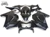 7 Kit de carénage de cadeaux pour Kawasaki Ninja 250R ZX250R ZX 250 2008 2009 2011 2012 2012 EX250 08-12 Tous Glossy Black Catériel Set