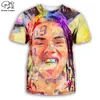 Color Hip Hop Print Rapper Tekashi69 6ix9ine Tekashi 693d t shirts tshirt tees summer funny Harajuku short sleeve streetwear215933703